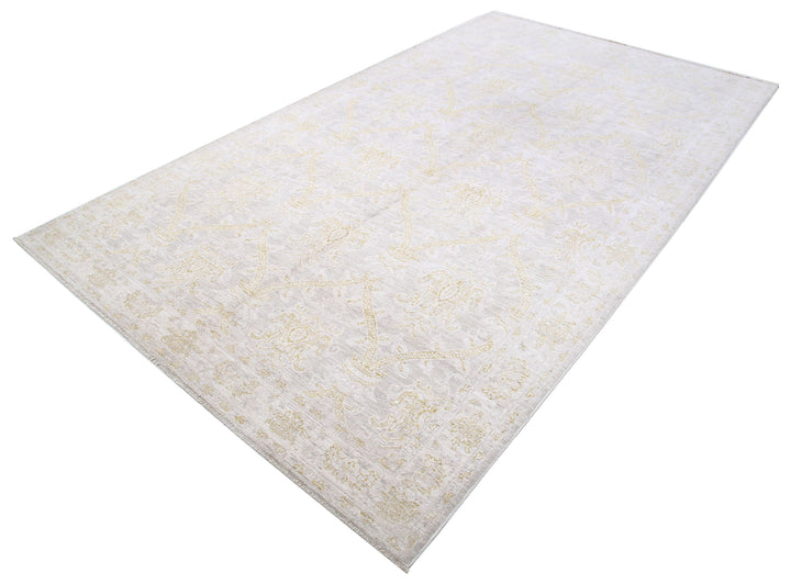 Hand Knotted Fine Serenity Wool Rug 6' 3" x 10' 9" - No. AT90847