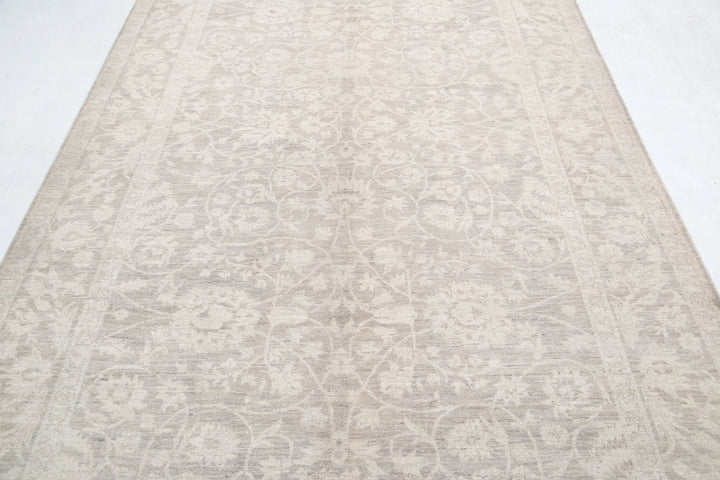 Hand Knotted Fine Serenity Wool Rug 6' 0" x 11' 5" - No. AT43258