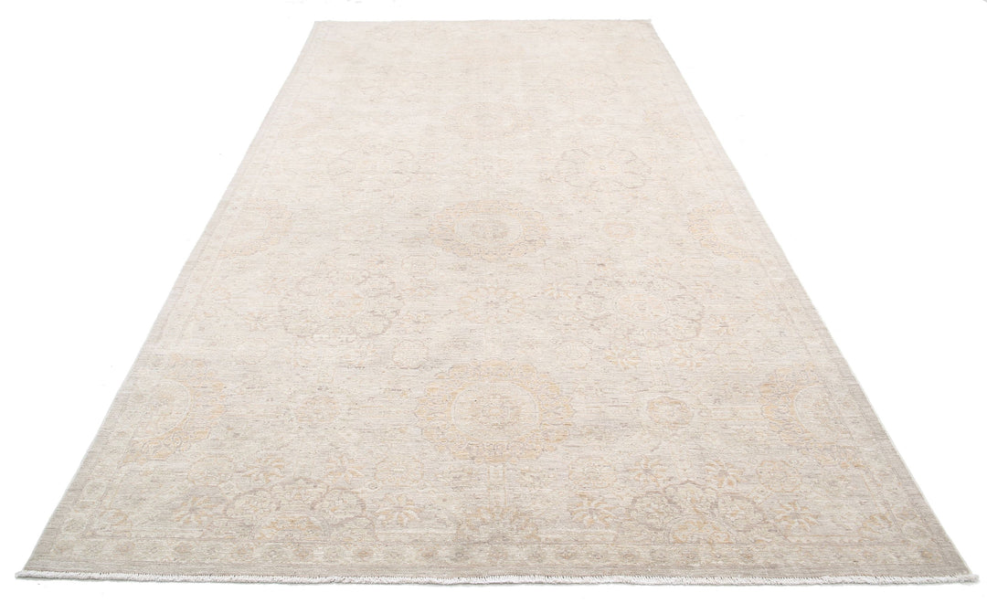 Hand Knotted Fine Serenity Wool Rug 6' 0" x 11' 6" - No. AT58491