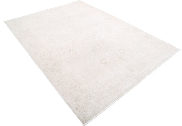 Hand Knotted Fine Serenity Wool Rug 6' 1" x 8' 3" - No. AT75984