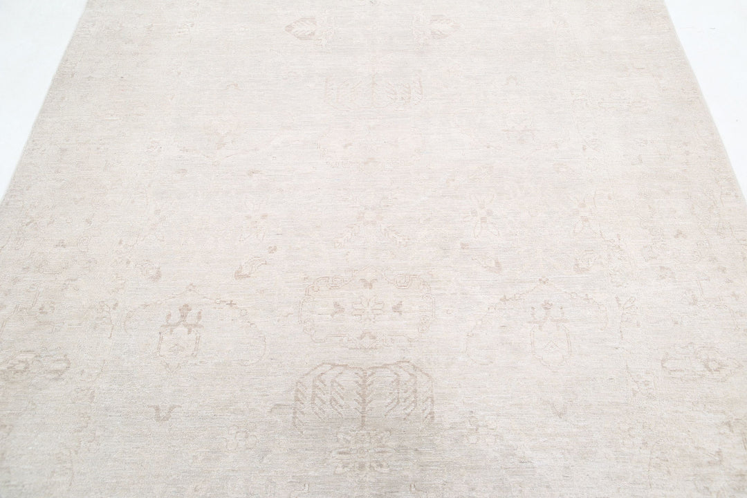 Hand Knotted Fine Serenity Wool Rug 6' 1" x 8' 3" - No. AT75984