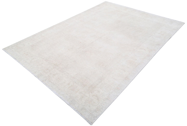 Hand Knotted Fine Serenity Wool Rug 5' 11" x 8' 4" - No. AT81044