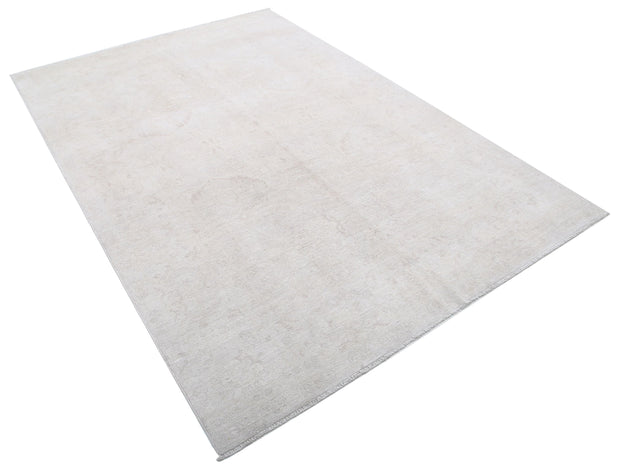 Hand Knotted Fine Serenity Wool Rug 5' 11" x 8' 5" - No. AT56230