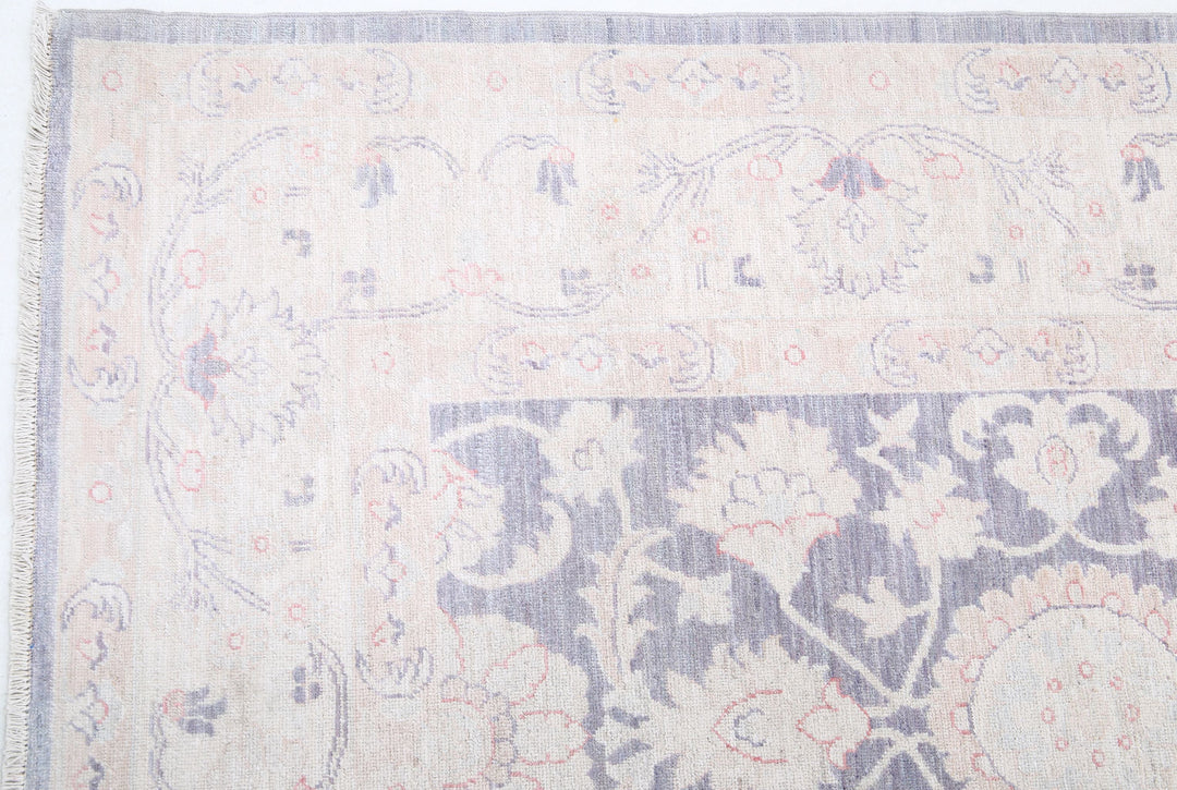 Hand Knotted Fine Serenity Wool Rug 6' 4" x 8' 5" - No. AT11460