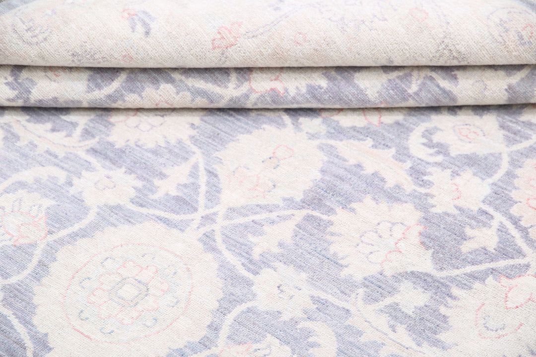 Hand Knotted Fine Serenity Wool Rug 6' 4" x 8' 5" - No. AT11460