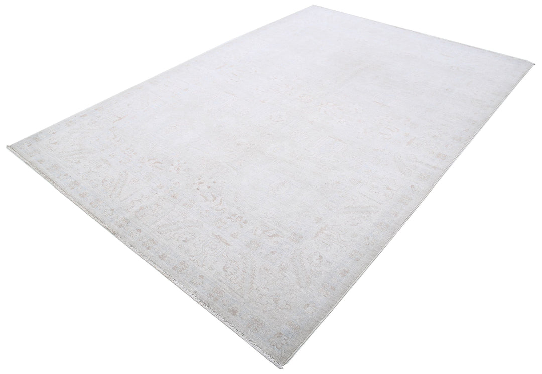 Hand Knotted Fine Serenity Wool Rug 6' 3" x 8' 11" - No. AT33785