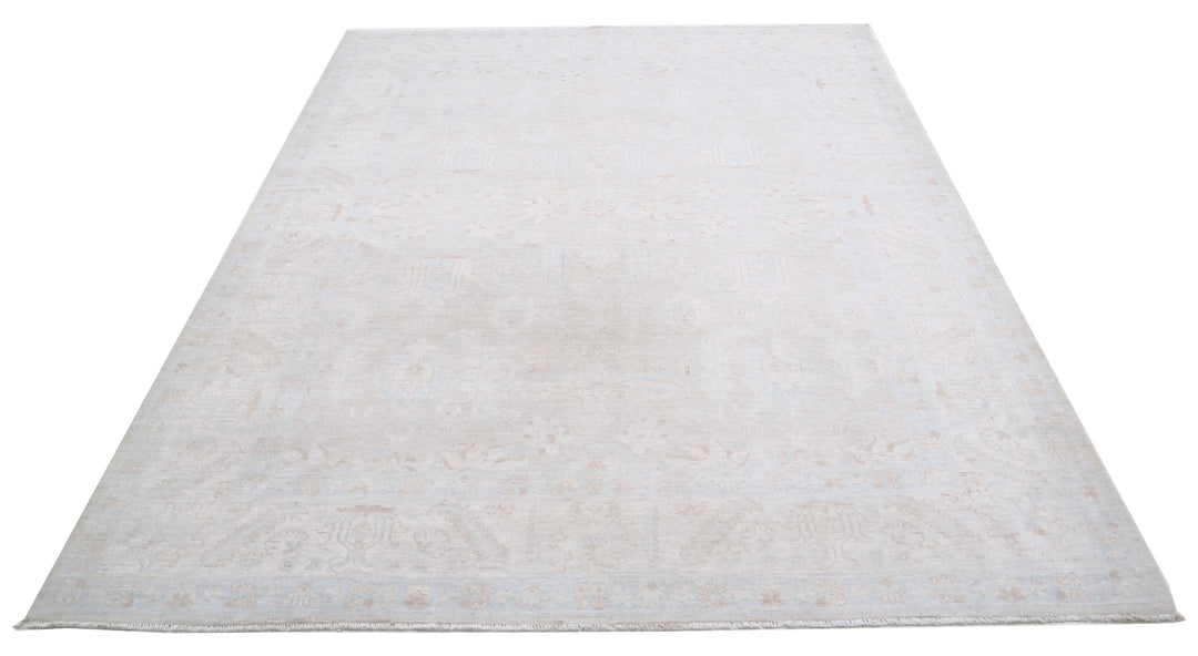 Hand Knotted Fine Serenity Wool Rug 6' 3" x 8' 11" - No. AT33785
