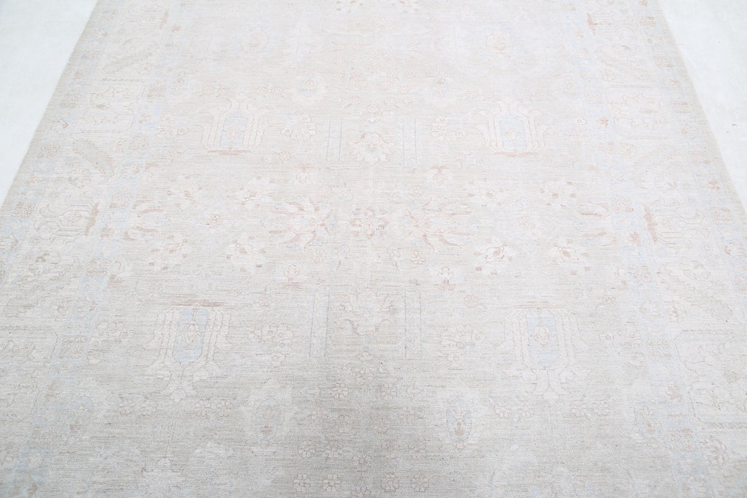 Hand Knotted Fine Serenity Wool Rug 6' 3" x 8' 11" - No. AT33785