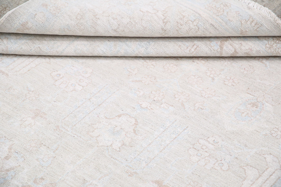 Hand Knotted Fine Serenity Wool Rug 6' 3" x 8' 11" - No. AT33785