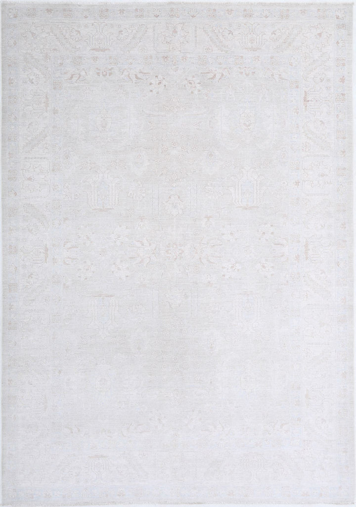 Hand Knotted Fine Serenity Wool Rug 6' 3" x 8' 11" - No. AT33785