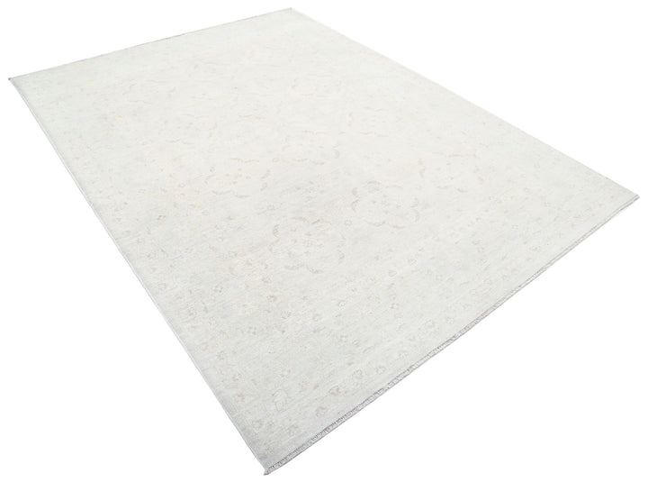 Hand Knotted Fine Serenity Wool Rug 6' 2" x 8' 3" - No. AT54949