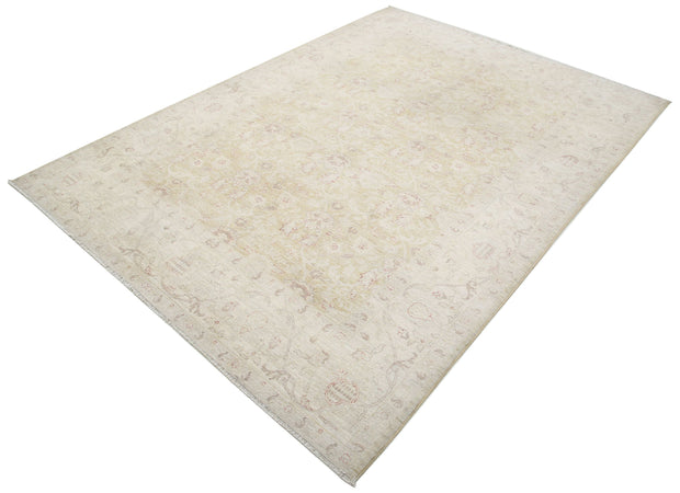 Hand Knotted Fine Serenity Wool Rug 6' 2" x 8' 6" - No. AT70443