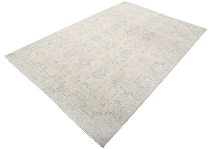 Hand Knotted Fine Serenity Wool Rug 5' 8" x 8' 9" - No. AT50240