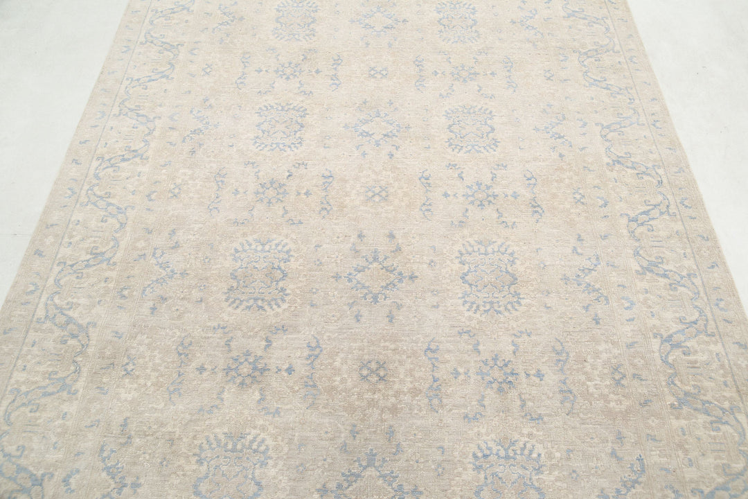 Hand Knotted Fine Serenity Wool Rug 5' 8" x 8' 9" - No. AT50240