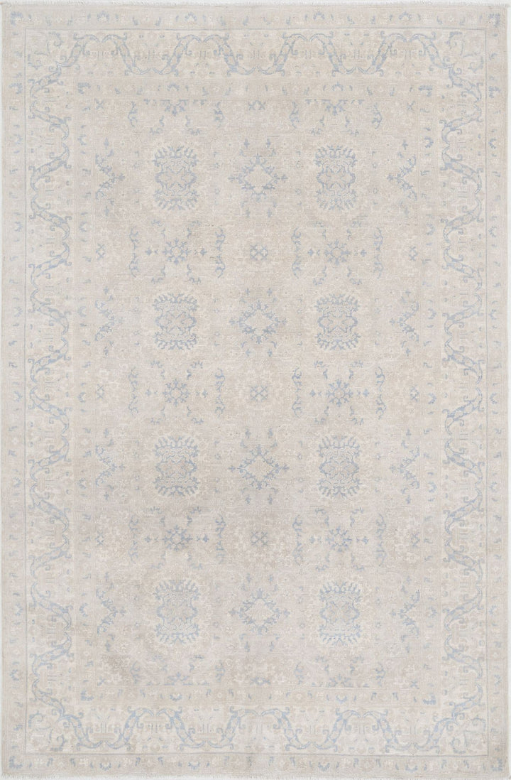 Hand Knotted Fine Serenity Wool Rug 5' 8" x 8' 9" - No. AT50240