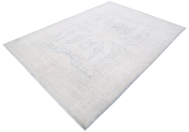 Hand Knotted Fine Serenity Wool Rug 6' 1" x 8' 7" - No. AT35567