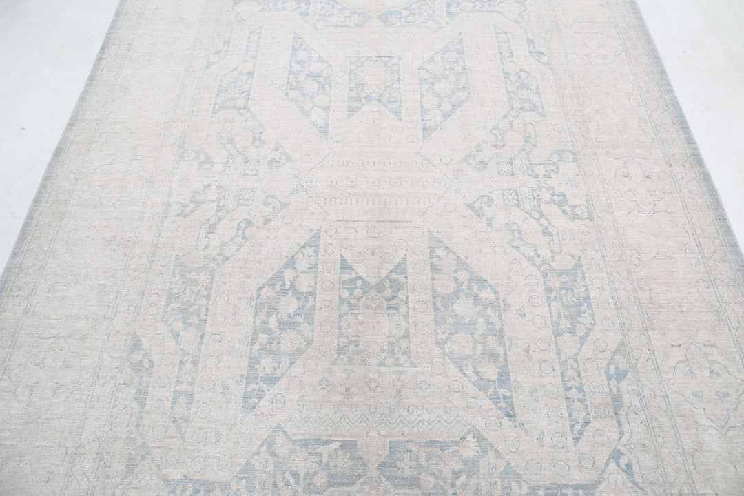 Hand Knotted Fine Serenity Wool Rug 6' 1" x 8' 7" - No. AT35567