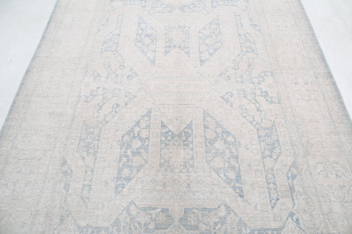 Hand Knotted Fine Serenity Wool Rug 6' 1" x 8' 7" - No. AT35567