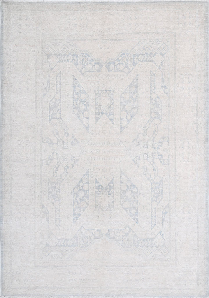 Hand Knotted Fine Serenity Wool Rug 6' 1" x 8' 7" - No. AT35567