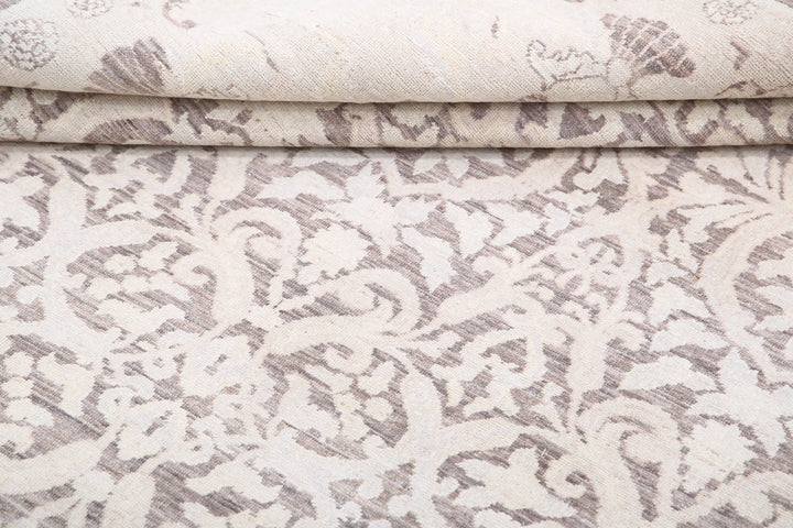 Hand Knotted Fine Serenity Wool Rug 6' 1" x 8' 7" - No. AT14850