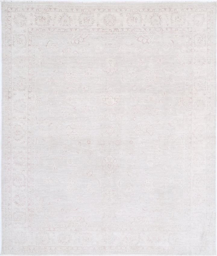 Hand Knotted Fine Serenity Wool Rug 8' 1" x 9' 9" - No. AT75796