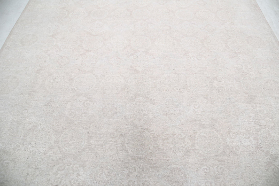 Hand Knotted Fine Serenity Wool Rug 8' 1" x 9' 8" - No. AT40182