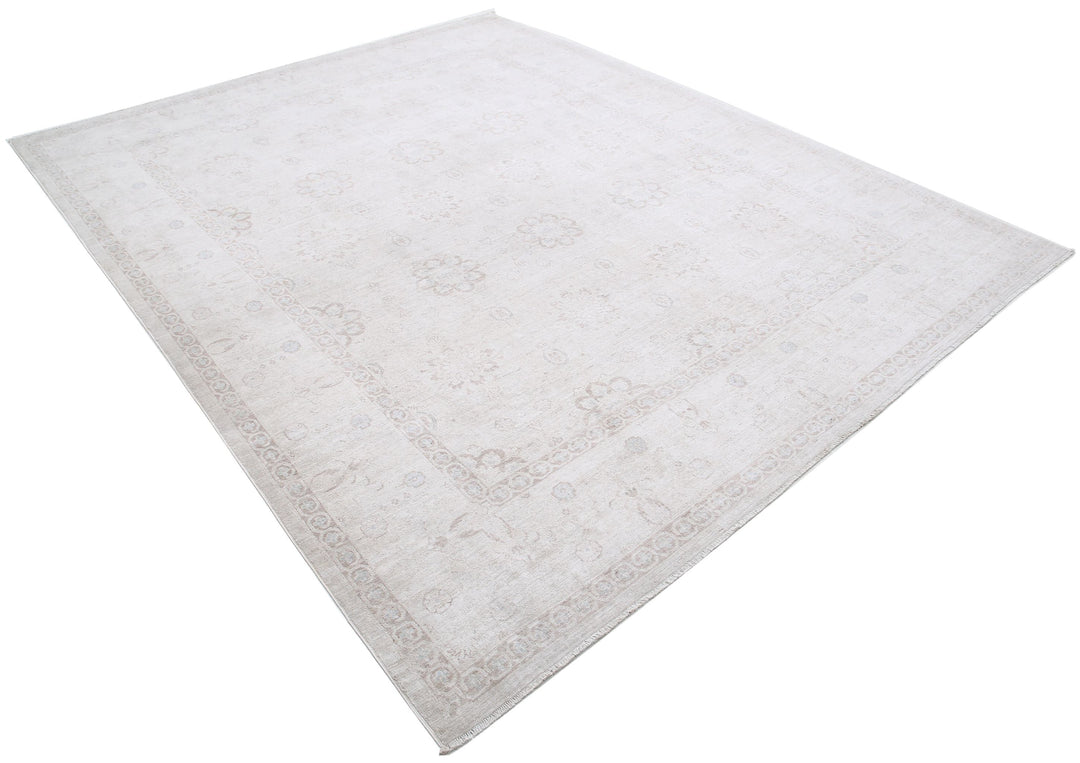 Hand Knotted Fine Serenity Wool Rug 7' 11" x 9' 9" - No. AT15360