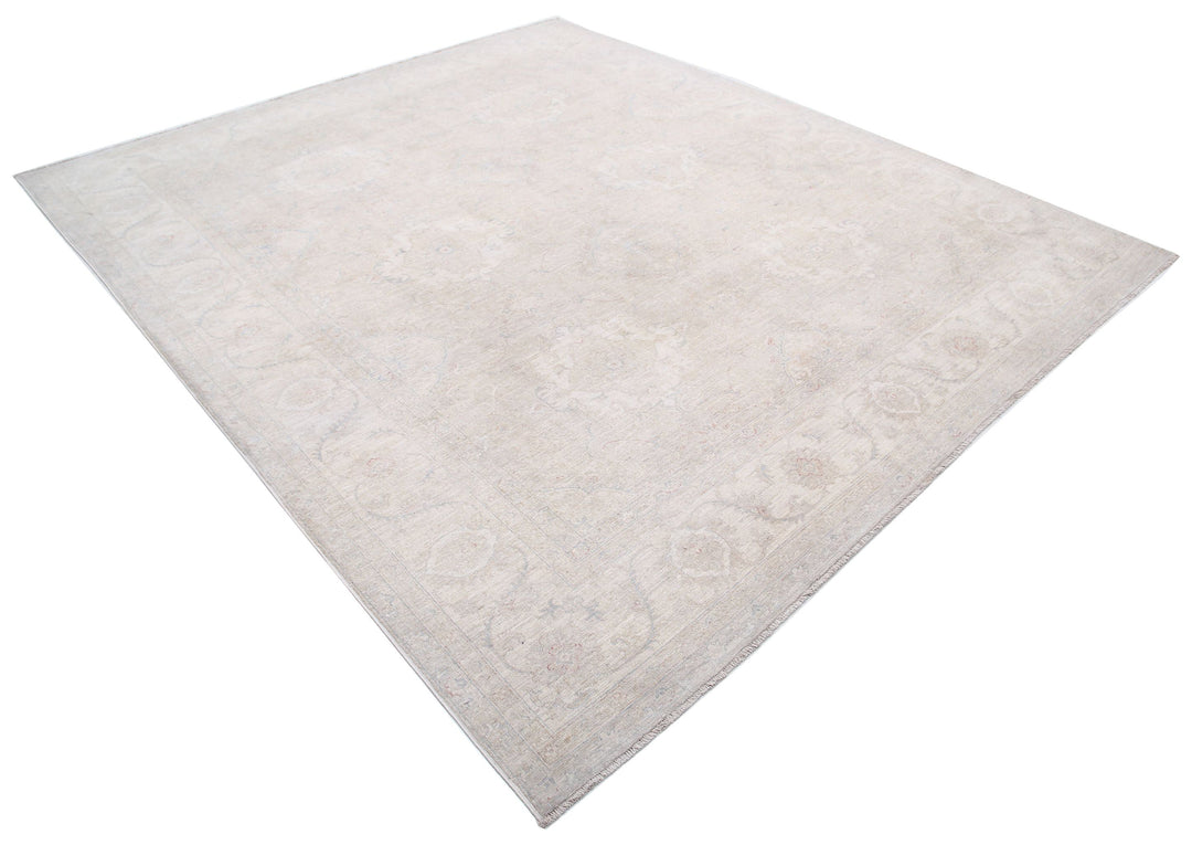 Hand Knotted Fine Serenity Wool Rug 8' 1" x 9' 4" - No. AT10661