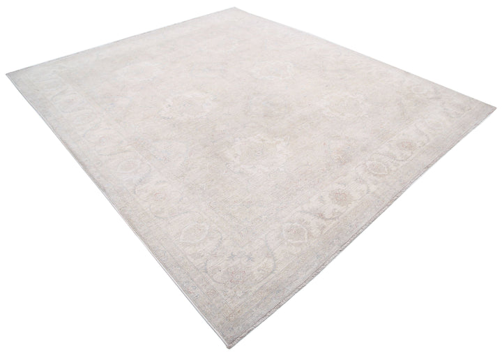 Hand Knotted Fine Serenity Wool Rug 8' 1" x 9' 4" - No. AT10661