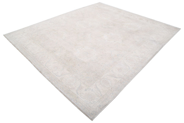 Hand Knotted Fine Serenity Wool Rug 8' 1" x 9' 4" - No. AT10661
