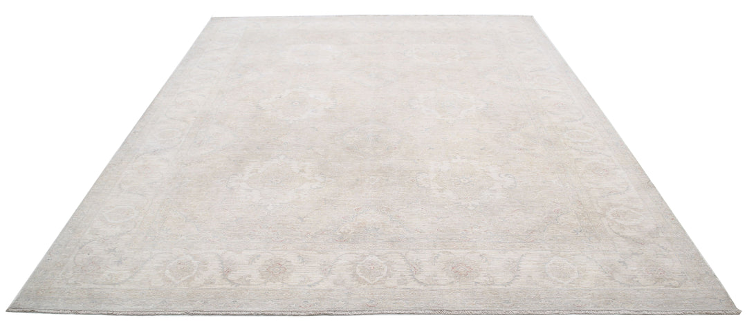 Hand Knotted Fine Serenity Wool Rug 8' 1" x 9' 4" - No. AT10661