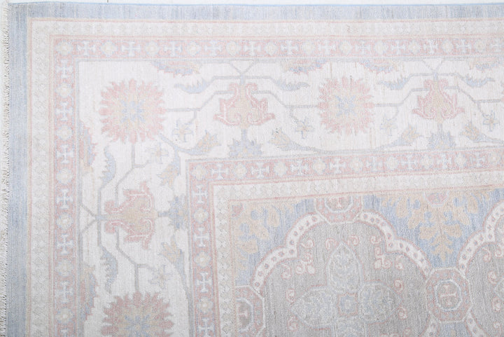Hand Knotted Fine Serenity Wool Rug 7' 11" x 9' 10" - No. AT72840