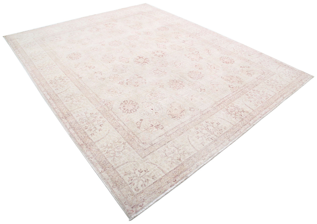 Hand Knotted Fine Serenity Wool Rug 8' 0" x 9' 8" - No. AT98649