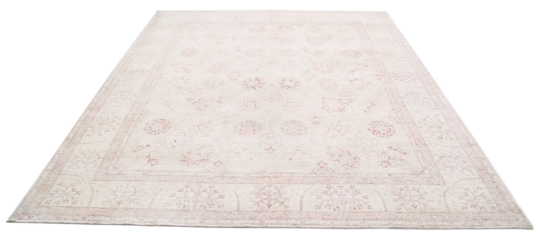 Hand Knotted Fine Serenity Wool Rug 8' 0" x 9' 8" - No. AT98649