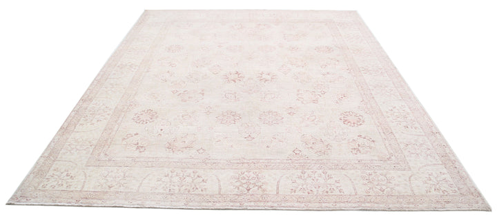 Hand Knotted Fine Serenity Wool Rug 8' 0" x 9' 8" - No. AT98649