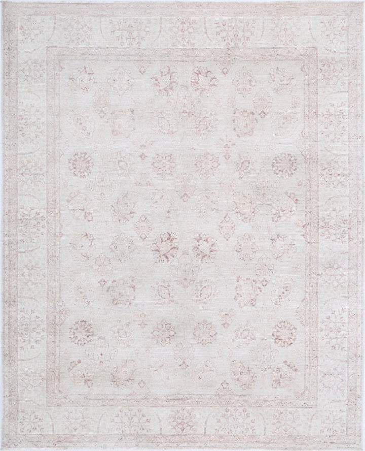 Hand Knotted Fine Serenity Wool Rug 8' 0" x 9' 8" - No. AT98649