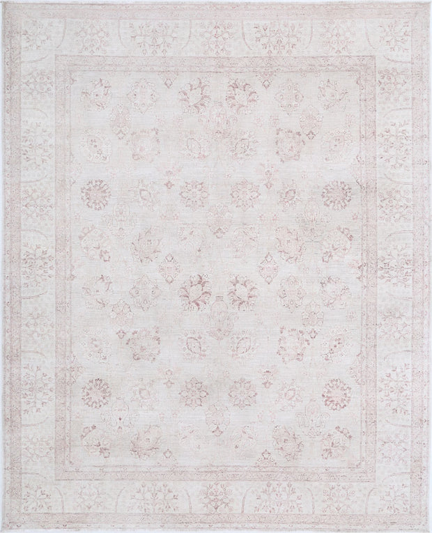 Hand Knotted Fine Serenity Wool Rug 8' 0" x 9' 8" - No. AT98649