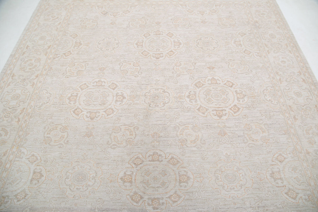 Hand Knotted Fine Serenity Wool Rug 8' 2" x 9' 7" - No. AT39274