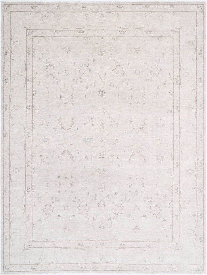 Hand Knotted Fine Serenity Wool Rug 7' 9" x 10' 3" - No. AT98392