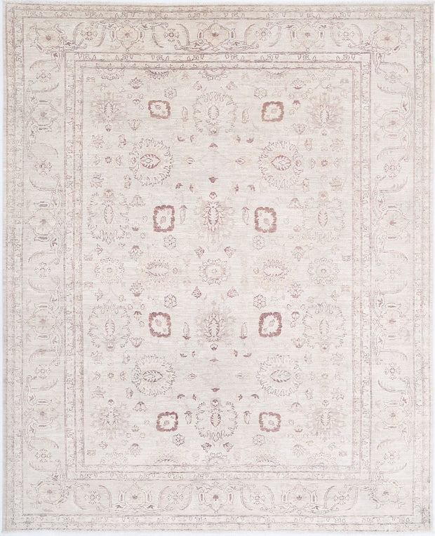 Hand Knotted Fine Serenity Wool Rug 7' 11" x 9' 8" - No. AT23335