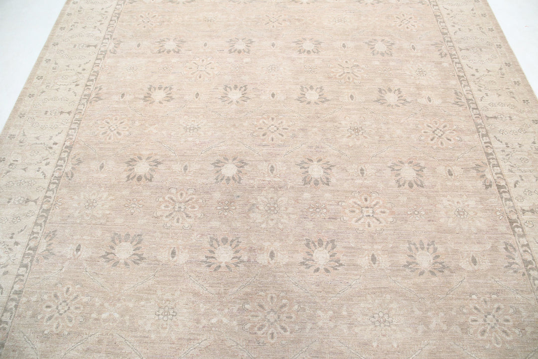 Hand Knotted Fine Serenity Wool Rug 8' 0" x 9' 8" - No. AT10923