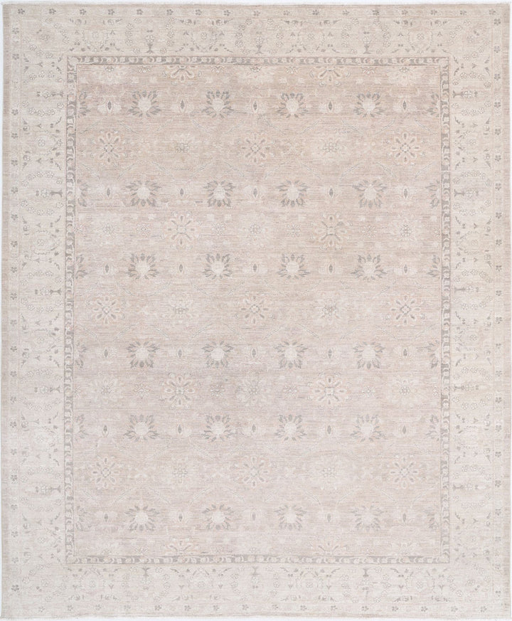 Hand Knotted Fine Serenity Wool Rug 8' 0" x 9' 8" - No. AT10923
