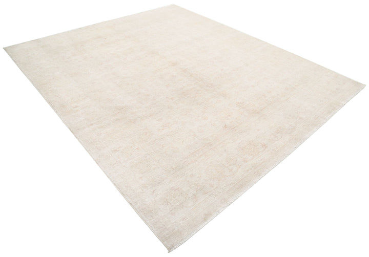 Hand Knotted Fine Serenity Wool Rug 8' 0" x 9' 6" - No. AT70581