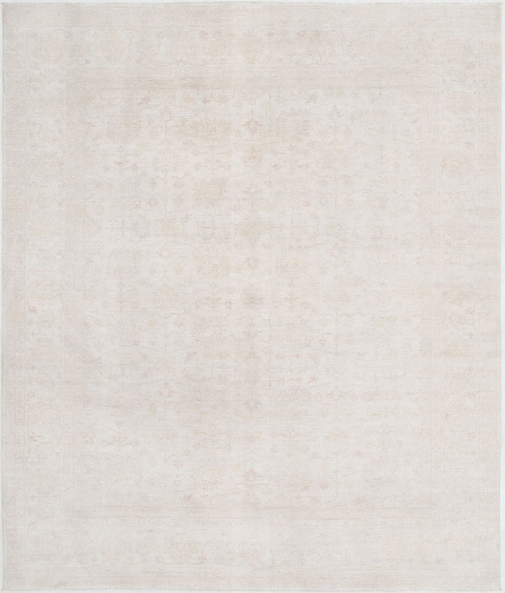 Hand Knotted Fine Serenity Wool Rug 8' 0" x 9' 6" - No. AT70581