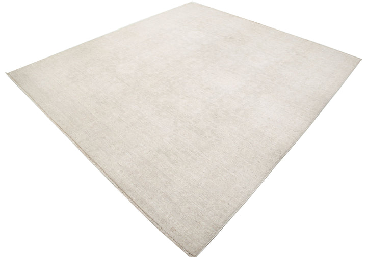 Hand Knotted Fine Serenity Wool Rug 7' 11" x 8' 9" - No. AT75919