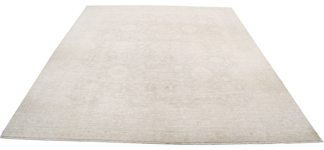 Hand Knotted Fine Serenity Wool Rug 7' 11" x 8' 9" - No. AT75919
