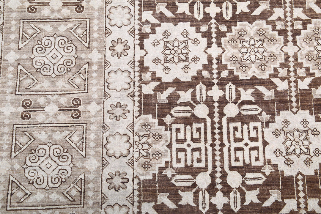 Hand Knotted Fine Serenity Wool Rug 8' 9" x 11' 6" - No. AT53122