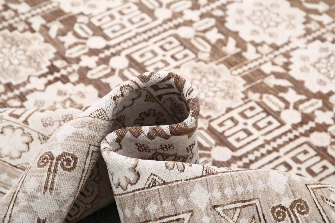 Hand Knotted Fine Serenity Wool Rug 8' 9" x 11' 6" - No. AT53122