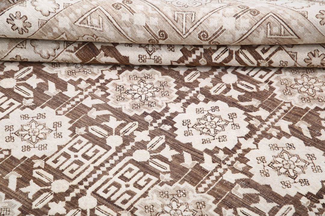 Hand Knotted Fine Serenity Wool Rug 8' 9" x 11' 6" - No. AT53122