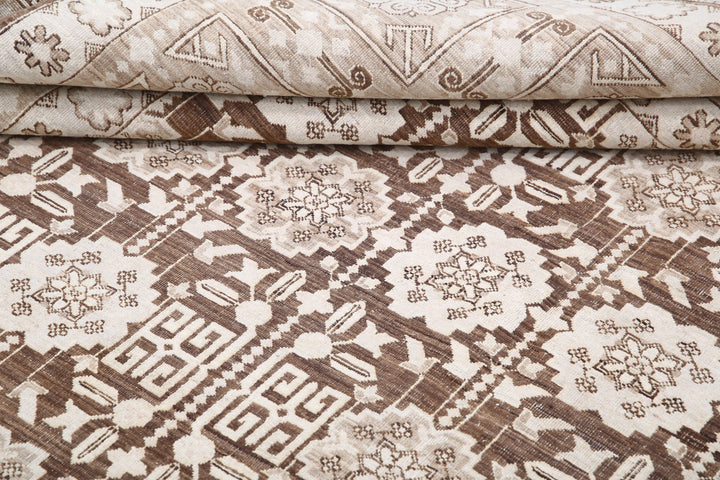 Hand Knotted Fine Serenity Wool Rug 8' 9" x 11' 6" - No. AT53122